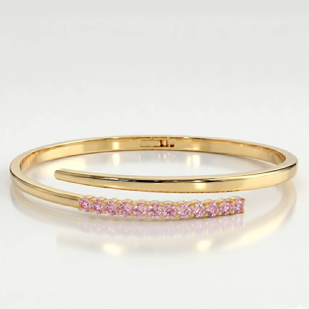 Pink Liora : Liora Bangle Collection (MG236)