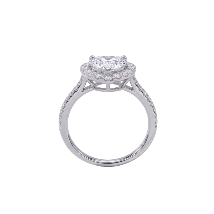 M Grace Amour Halo Ring (MG457)