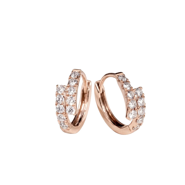 Éclat Duo Diamond Hoops (MG412)