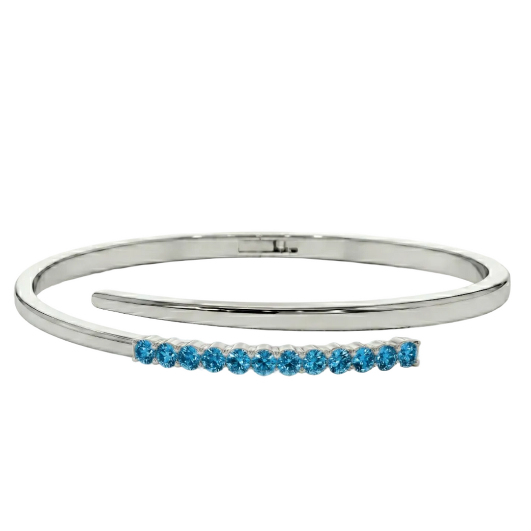 Blue Liora : Liora Bangle Collection (MG237)