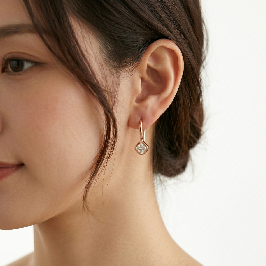 Oval Earrings