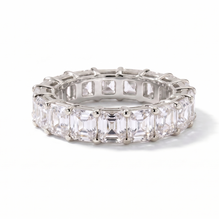 Asscher Cut Full Eternity Ring (MG252)