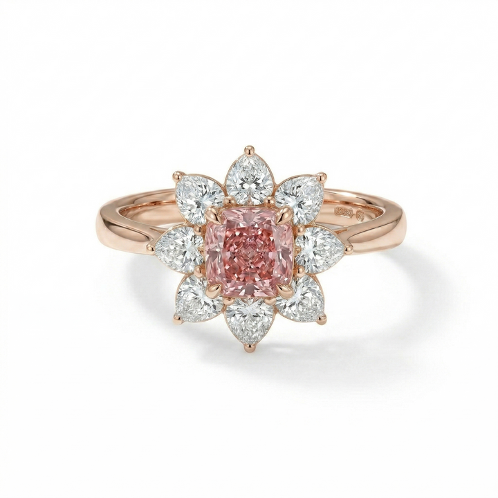 Pink Lotus Bloom Ring (MG212)
