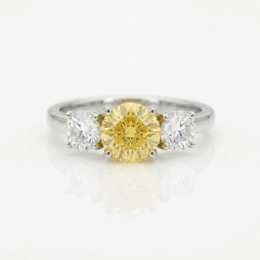 Trinity Yellow Radiance Ring (MG271)