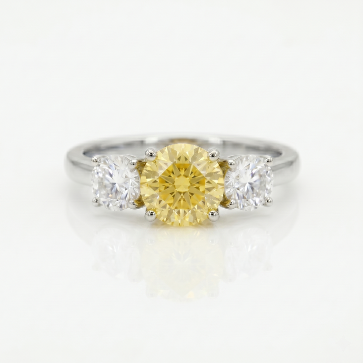 Trinity Yellow Radiance Ring (MG271)