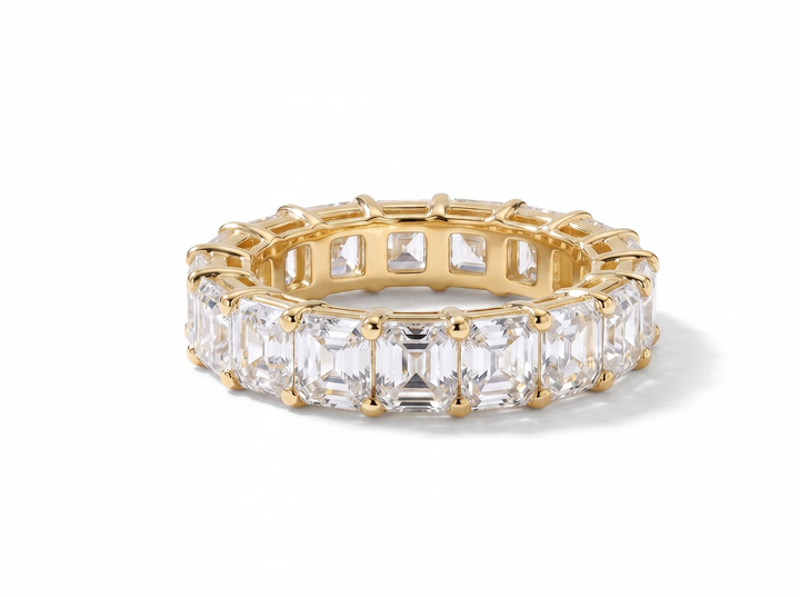 Asscher Cut Full Eternity Ring (MG252)
