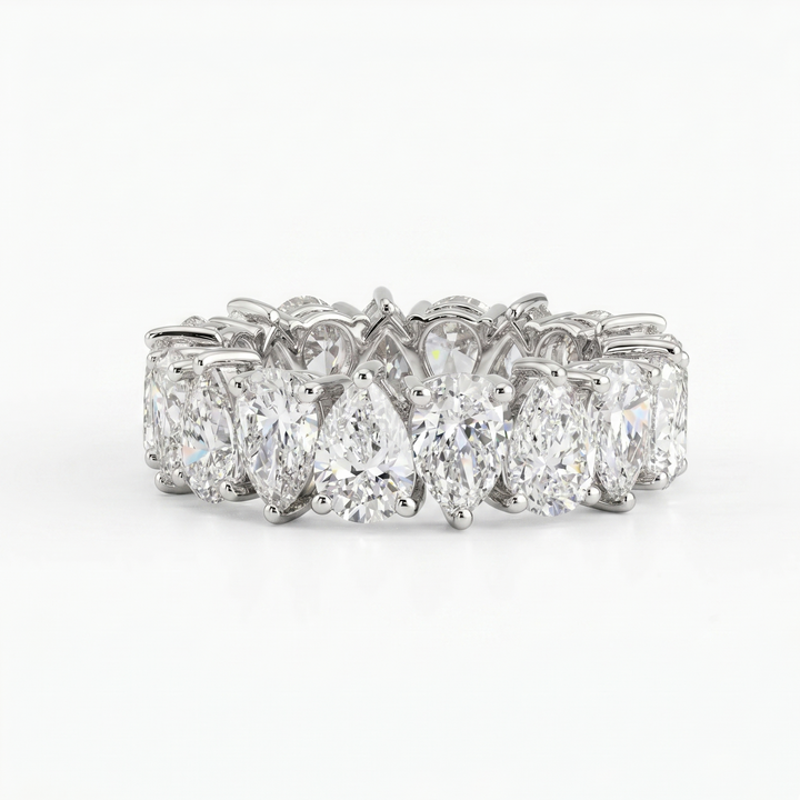 Signature Pear Eternity Ring (MG248)