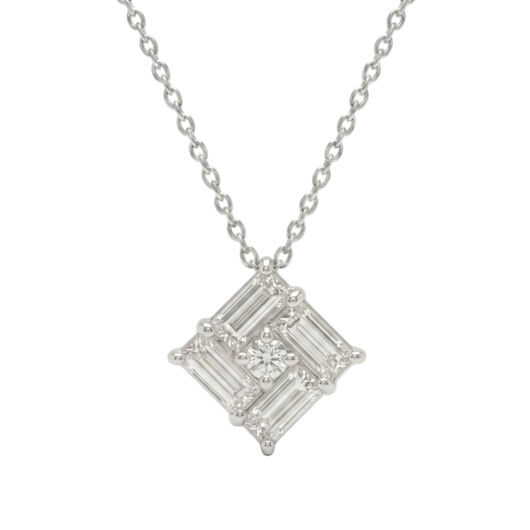 Ruby Bloom Necklace