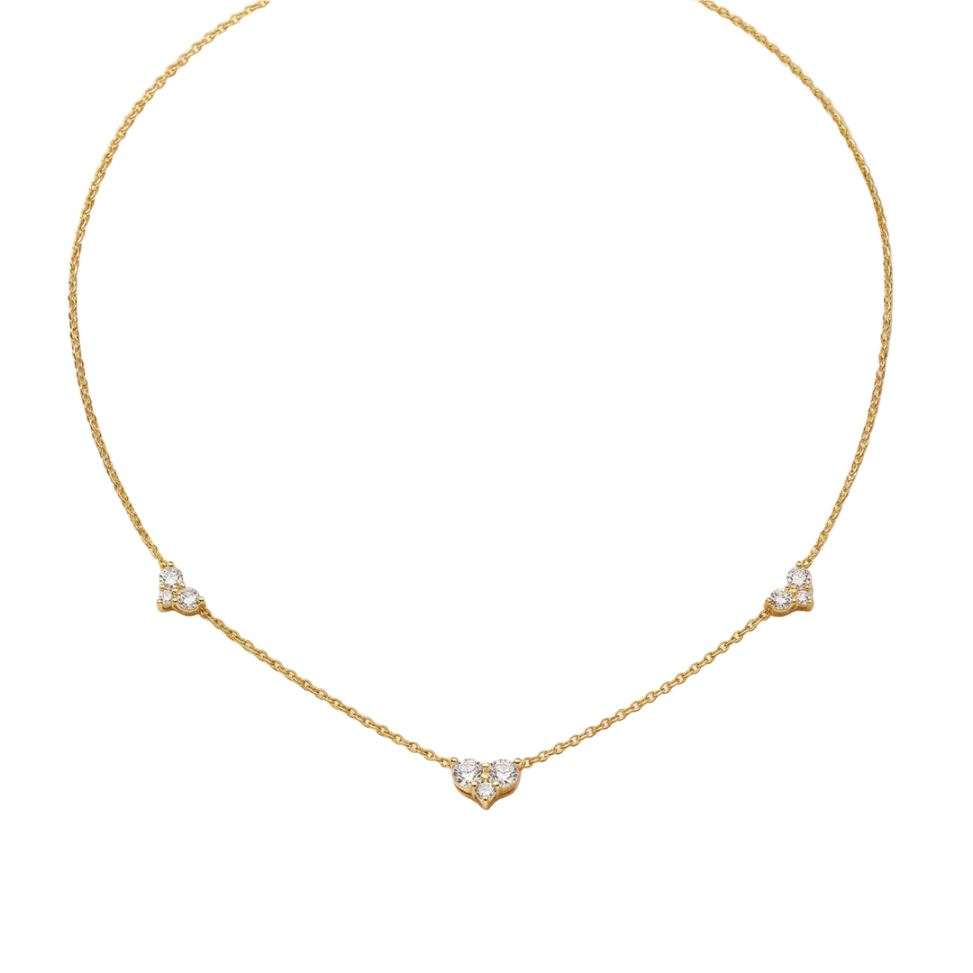 Ruby Bloom Necklace