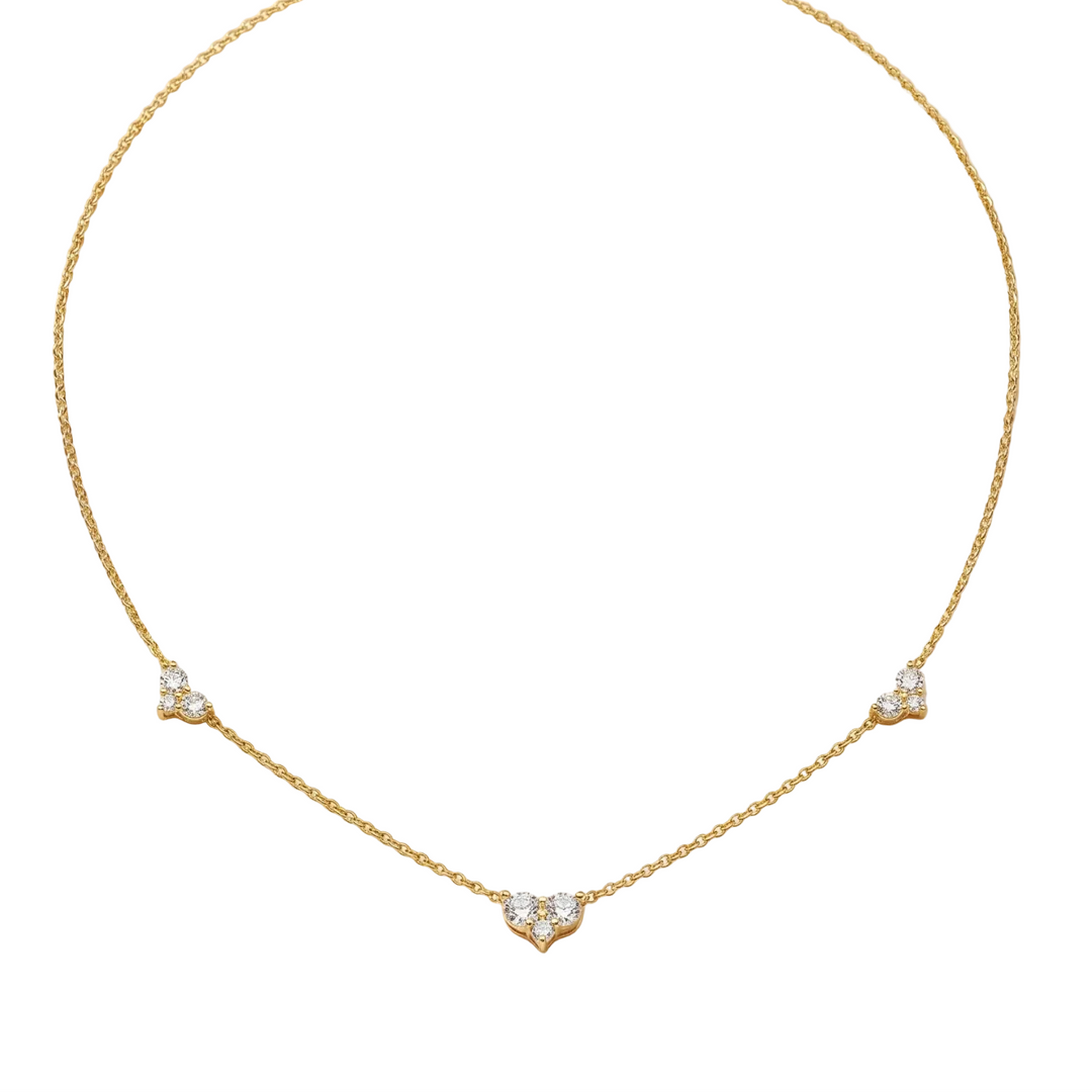 Ruby Bloom Necklace