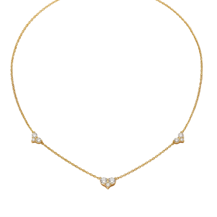 Ruby Bloom Necklace