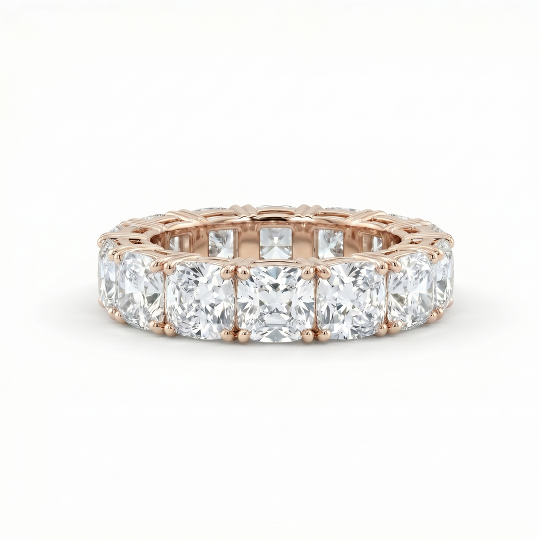 Cushion Cut Full Eternity Ring (MG019)