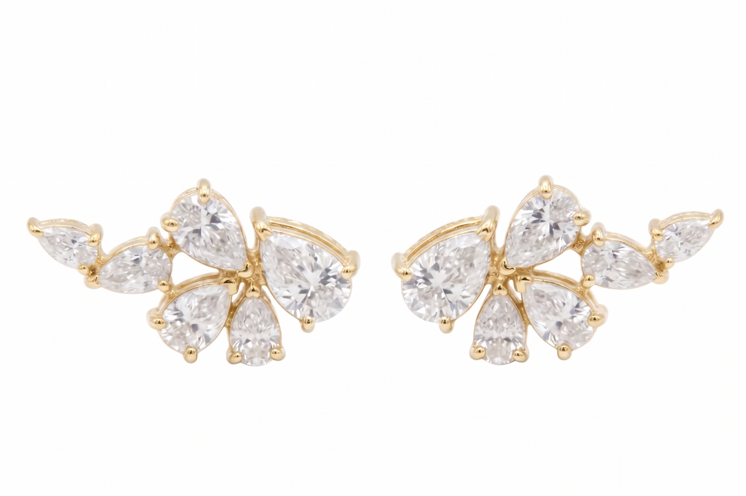 Lumière Bloom Stud Earrings (MG215)