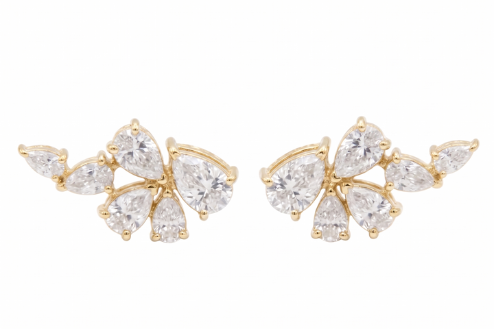 Lumière Bloom Stud Earrings (MG215)