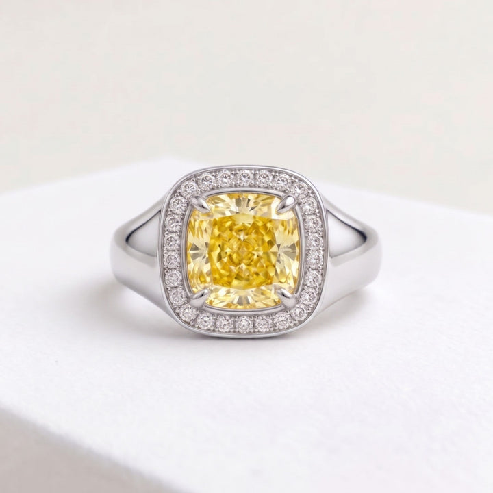 Petite Éclat Yellow Pinky Ring (MG486)