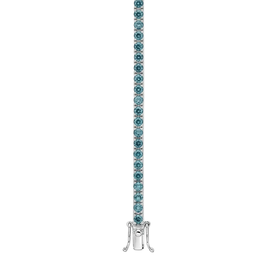 Azure Line Tennis Bracelet (MG218)