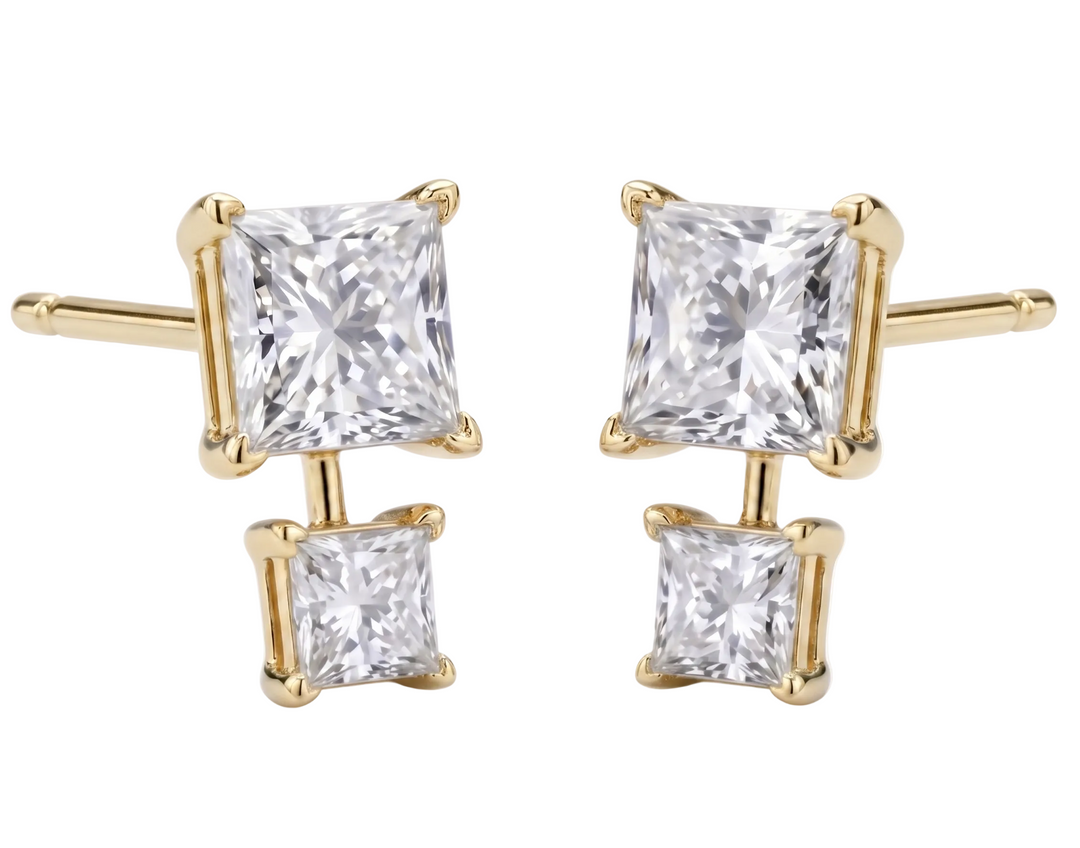 Twin Prism Studs (MG243)