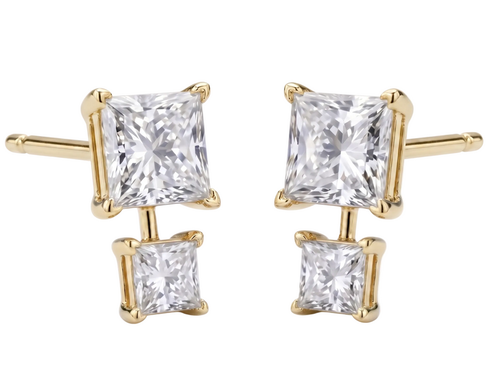 Twin Prism Studs (MG243)