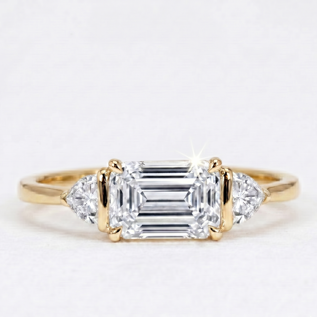 Trinity Emerald Ring (MG291)