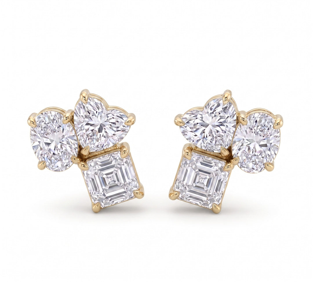 Aria Bloom Studs version-B (MG383)