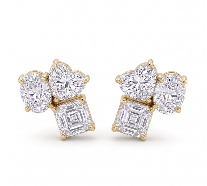 Aria Bloom Studs version-B (MG383)