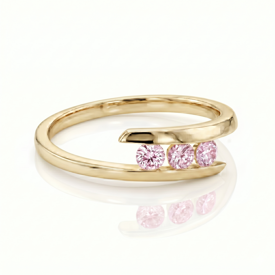 Arc Trio Pink Ring (MG257)