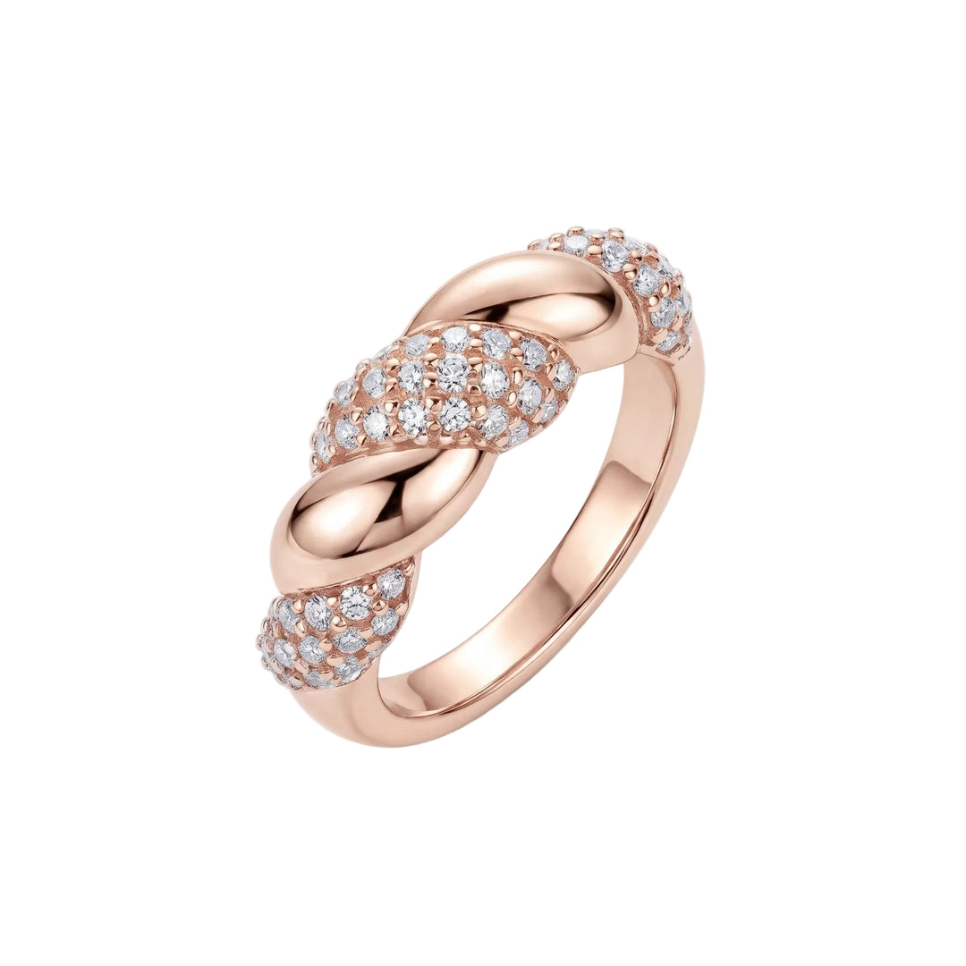 Twist Pave Ring (MG459)