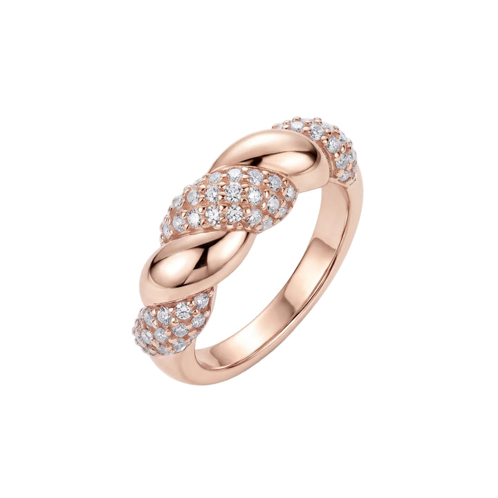 Twist Pave Ring (MG459)