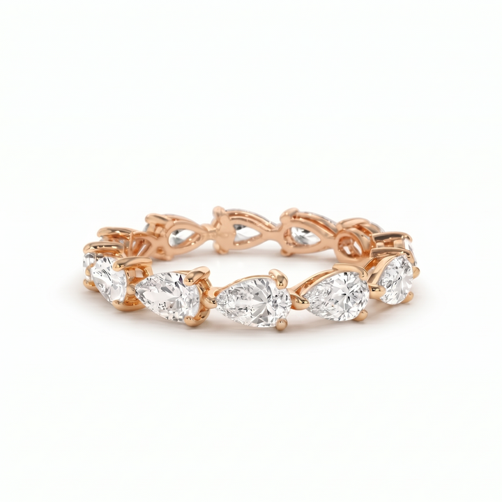 Cascade Pear Eternity Ring (MG247)