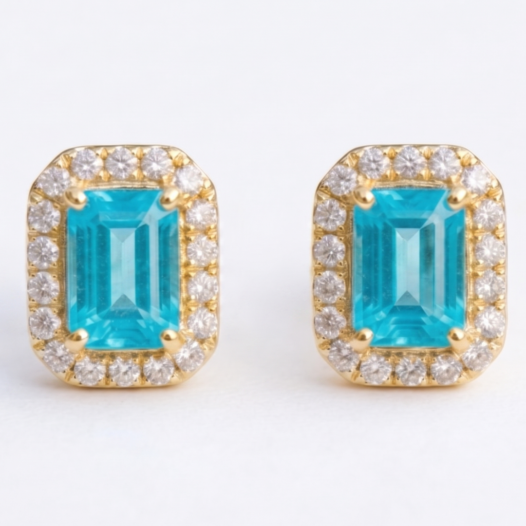 Paraiba Aura Earrings (MG289)