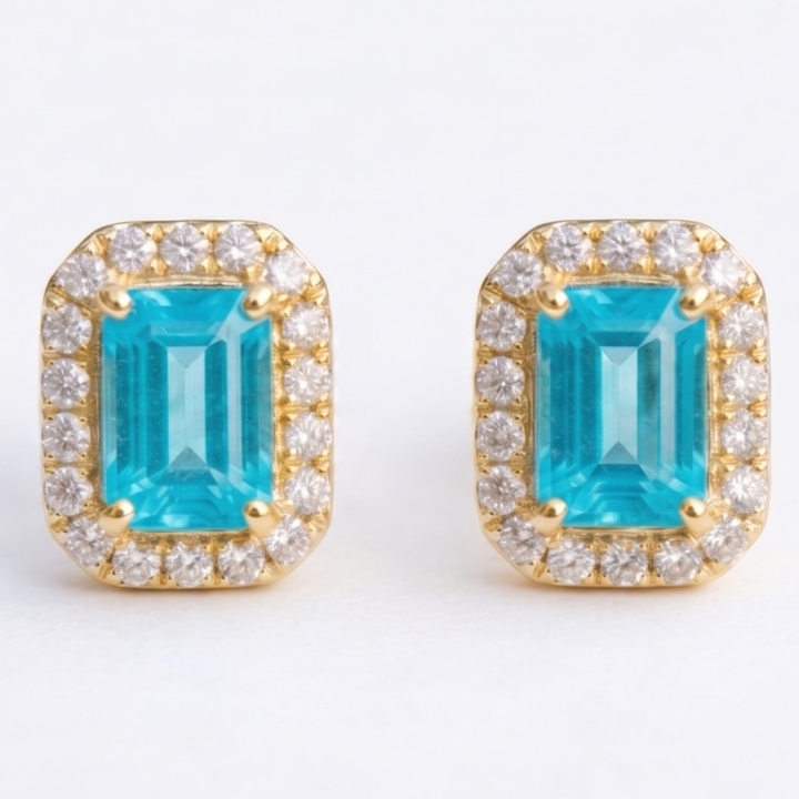 Paraiba Aura Earrings (MG289)
