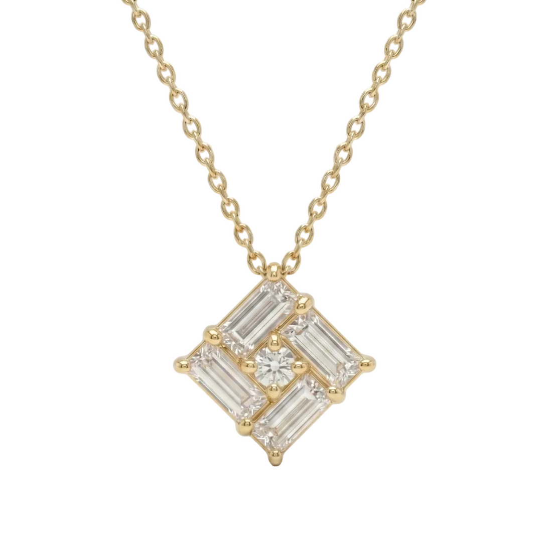 Ruby Bloom Necklace
