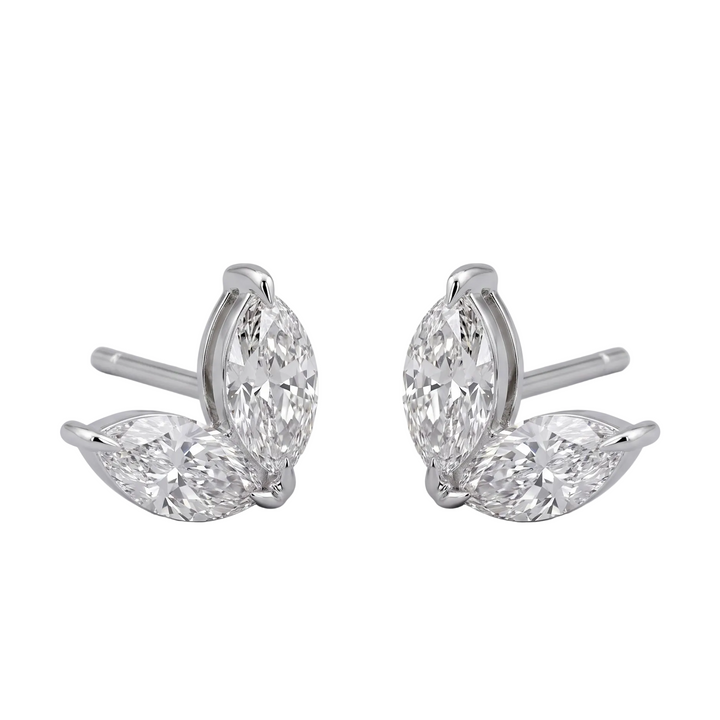 Luna Leaf Studs (MG278)