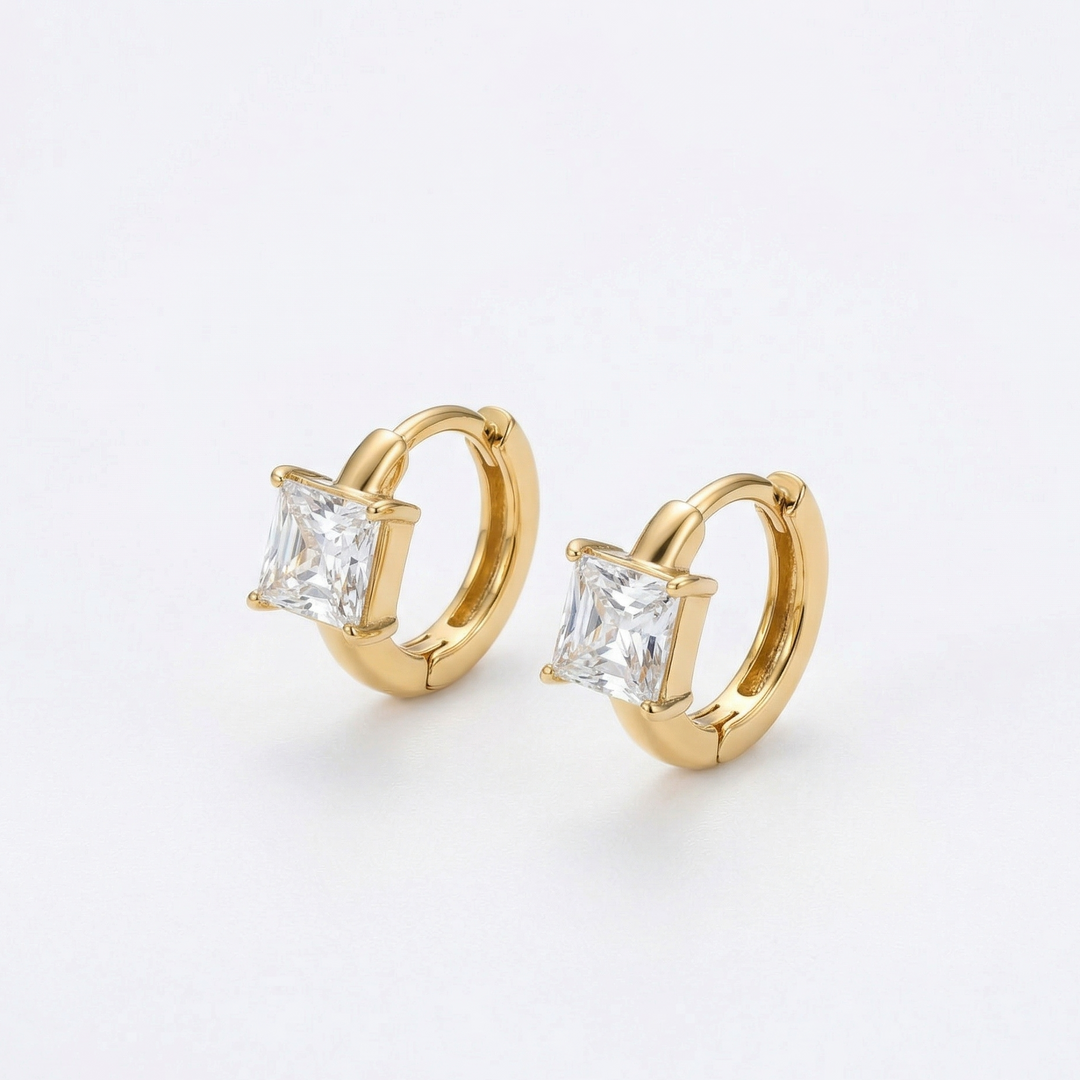 Princess Hoop Earrings (MG191)