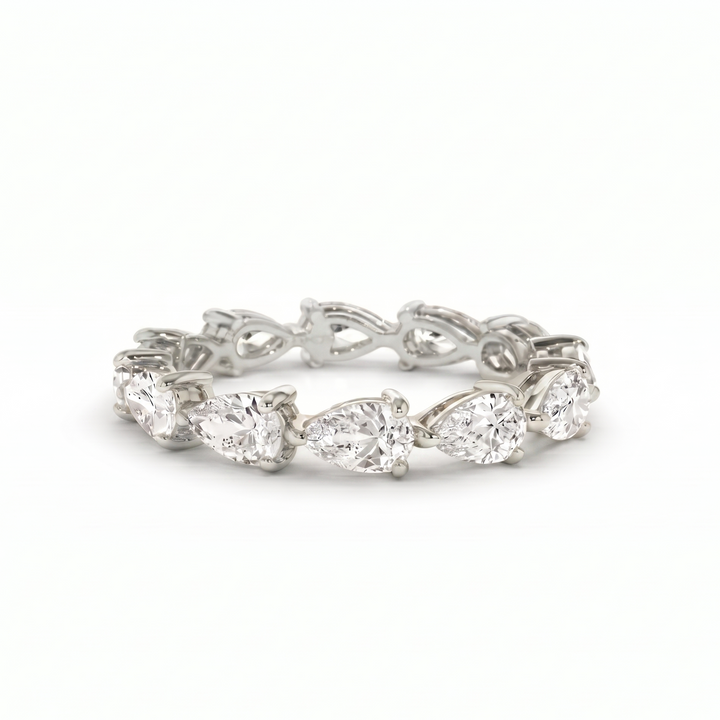 Cascade Pear Eternity Ring (MG247)