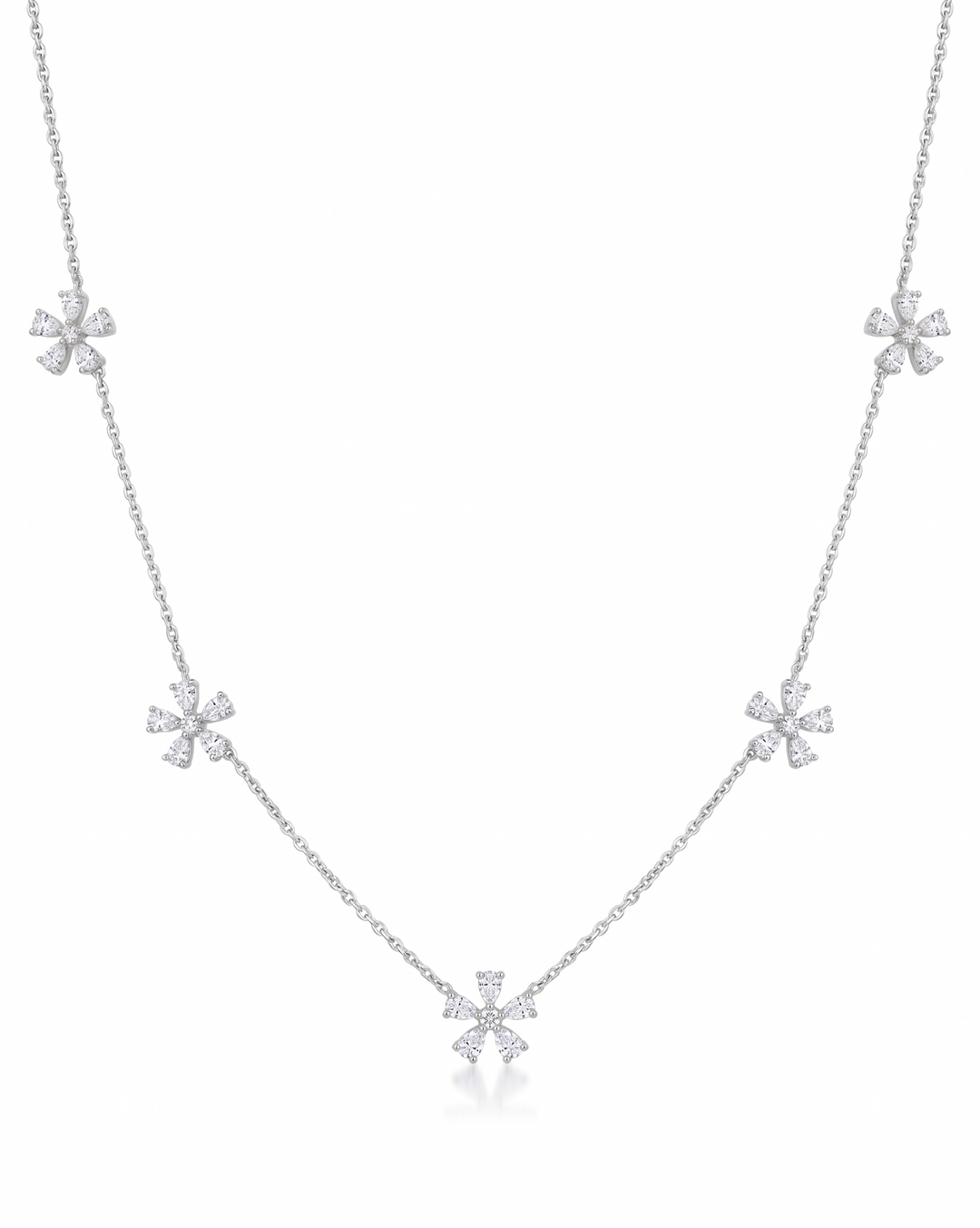 Ruby Bloom Necklace