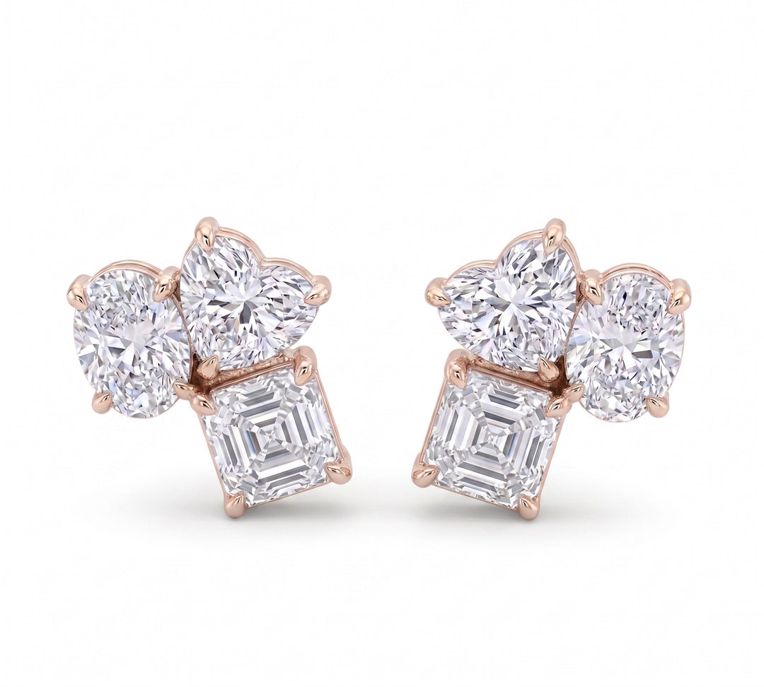 Aria Bloom Studs version-B (MG383)