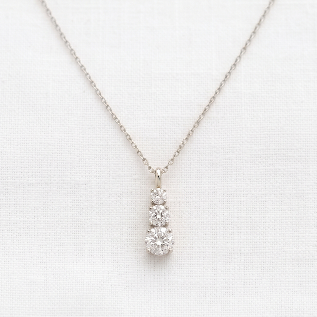 Ruby Bloom Necklace