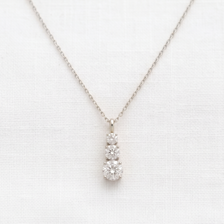 Ruby Bloom Necklace