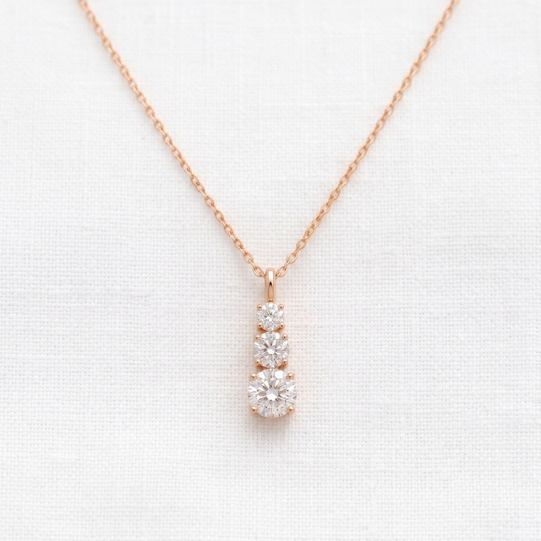 Ruby Bloom Necklace
