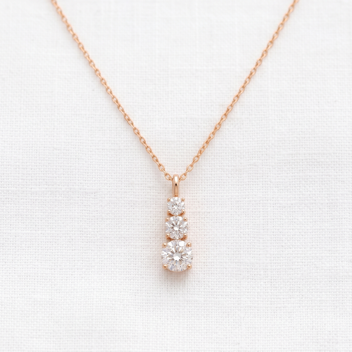 Ruby Bloom Necklace