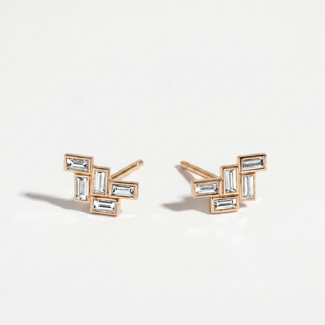 Oria Cluster Earrings (MG277)