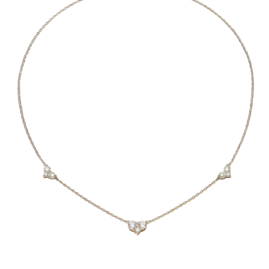 Ruby Bloom Necklace