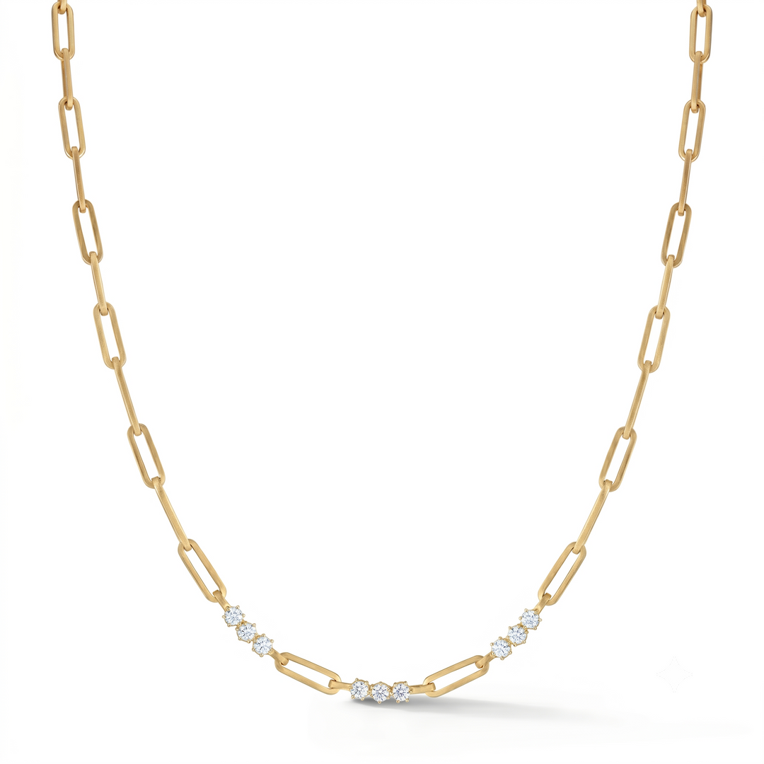 Orion Diamond Link Necklace (MG321)
