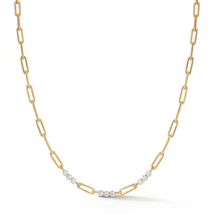Orion Diamond Link Necklace (MG321)