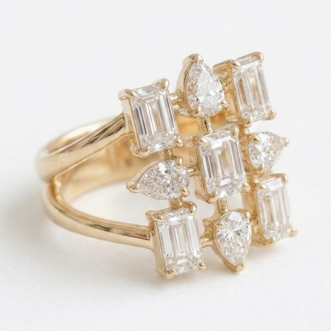 Diamond Matrix Ring (MG201)