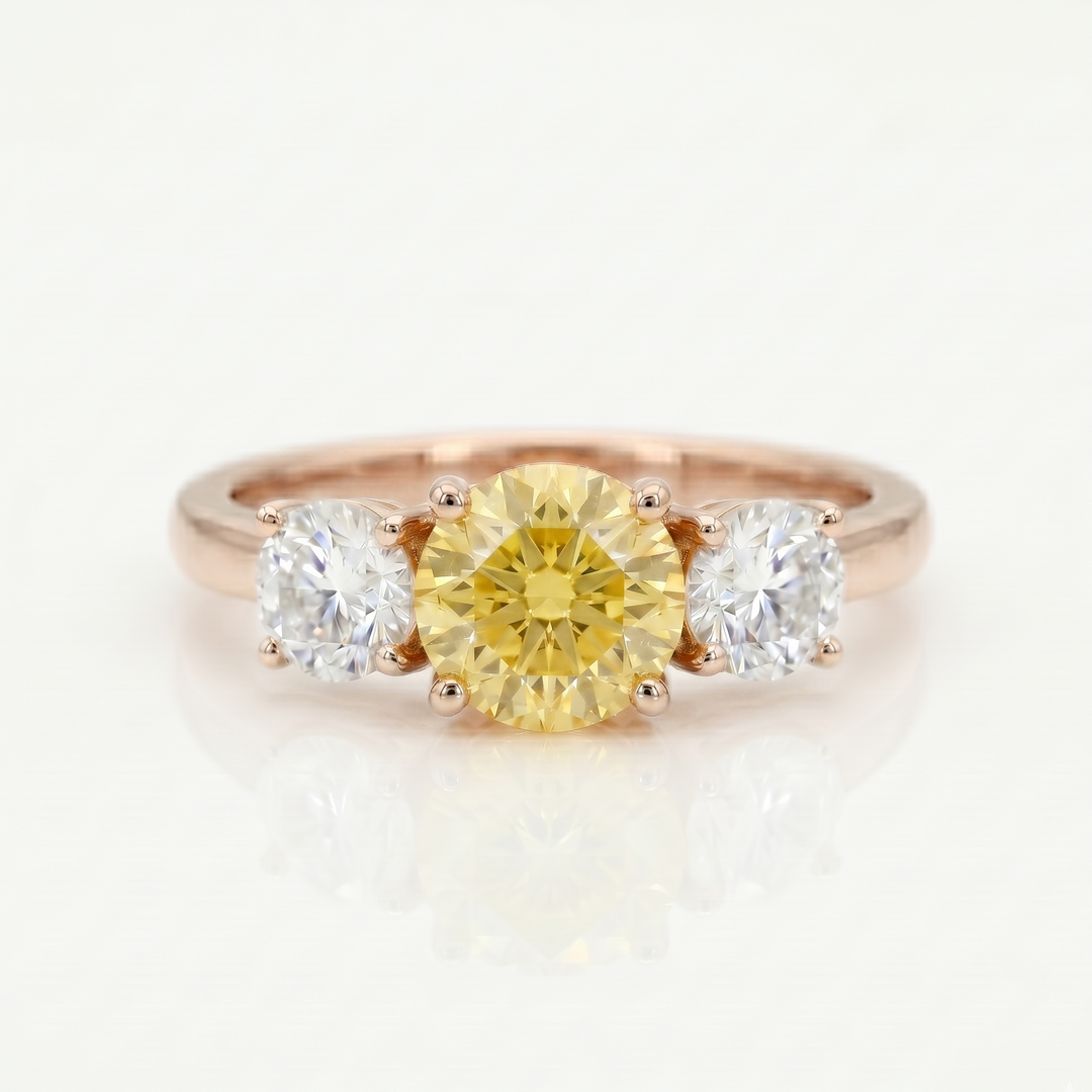 Trinity Yellow Radiance Ring (MG271)