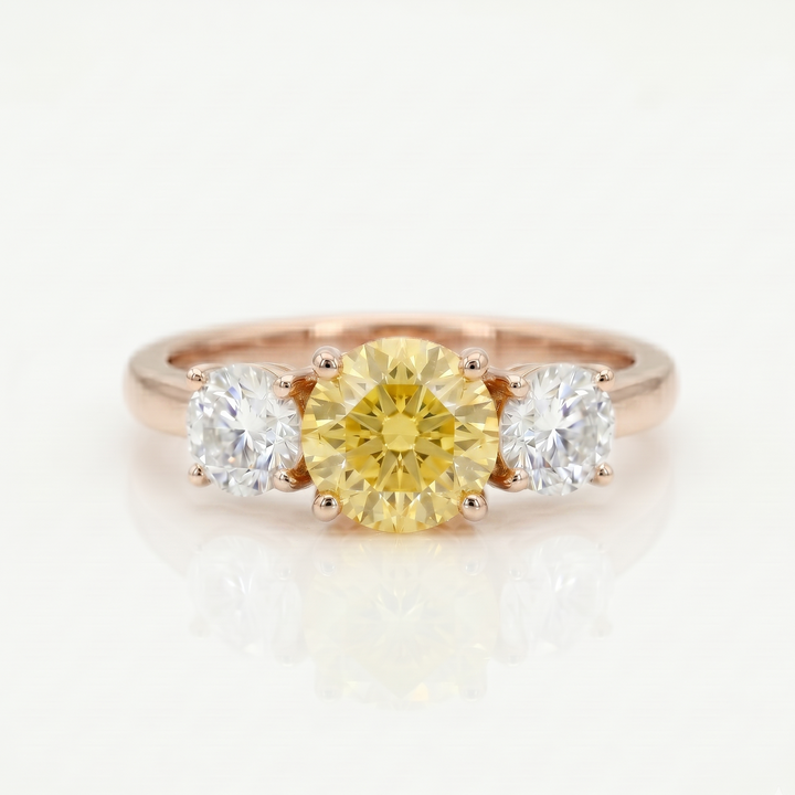 Trinity Yellow Radiance Ring (MG271)