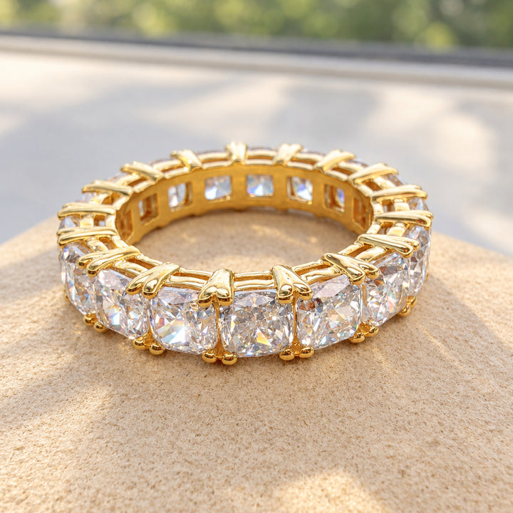 Cushion Cut Full Eternity Ring (MG019)