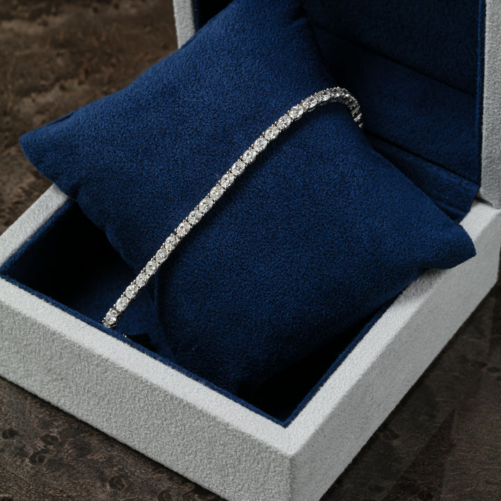 Oval Cut Tennis Bracelet